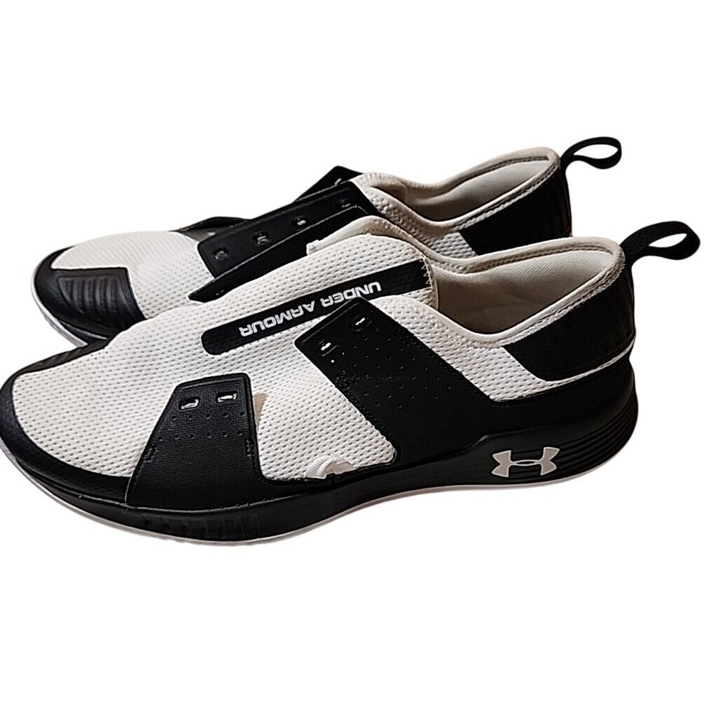 Under Armour Architech Futurist Mens 16 White Black Training Shoes 3021702-100